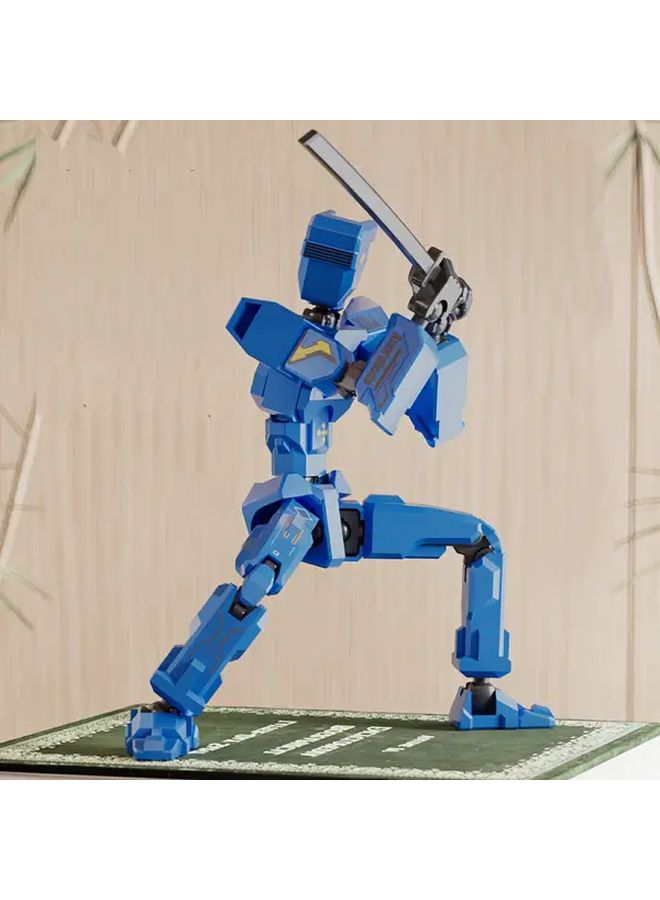 Ordinary Style White DIY Assembleable Mecha Model Kit For Men Halloween Christmas Ornaments - Image 4